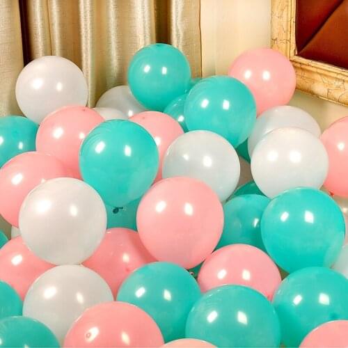 100pcs/lot 10" More color Matte Balloons Latex Balloons Helium Thickening Pearl Wedding Party Birthday decorate Baloon 2.2 grams