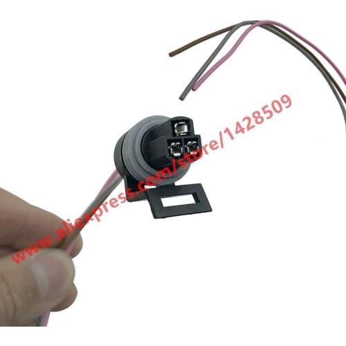 3 Pin Automotive Universal Oil Pressure Sensor Plug Air Pressure Sensor Socket With Wires For Truck HOWO Jiefang