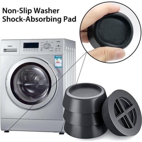 4pcs/set High Quality Shock Absorber For Washing Machine Shock Pads Non-slip Mats Refrigerator Anti-vibration Pad