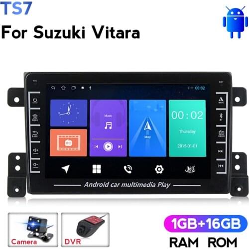 MEKEDE For Suzuki GRAND Vitara 3 Car Radio Multimedia Video Player Navigation GPS Android car radio 2 din 8'' 2005-2015
