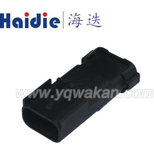 Free shipping 5sets 3pin FCI Apex 2.8 MM Waterproof plugs Male Auto Wiring Connector delphi 54200312