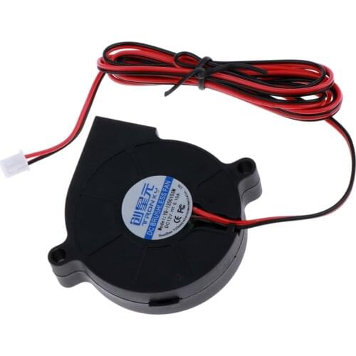 12V Connector Brushless Cooling Turbo Blower Fan 40x20 mm Cooling Down 3D Printer