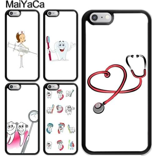 Nurse Dentist Case Case For iPhone 12 Mini 11 Pro MAX X XR XS MAX SE 2020 6S 7 8 Plus 5s Cover
