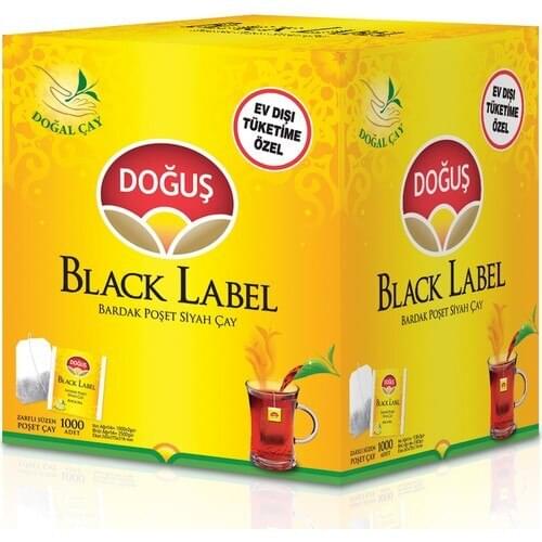 PERFECT WITH ITS WONDERFUL DRINK Dogus Cup Tea Bag Black Label with 1000 FREE SHİPPİNG