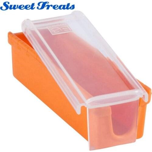 Sweettreats Butter keeper and Slicer Cutter Storage Container, Measure for Bread, Cakes, Cookies, Cookware Butter Dish