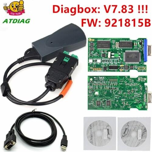 Lexia3 PP2000 Diagbox V7.83 Firmware 921815B Lexia 3 OBDII Diagnostic Tool LEXIA-3 For Ci-troen For Pe-ugeot