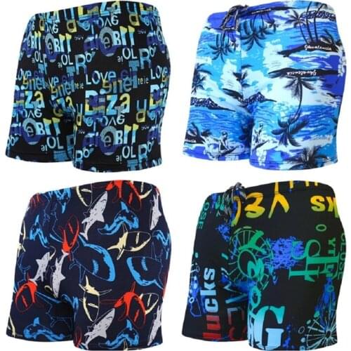 Mens Swimming shorts Swimwear Trunks Beach Board Swimsuits Sports Surffing Pants Fitness
