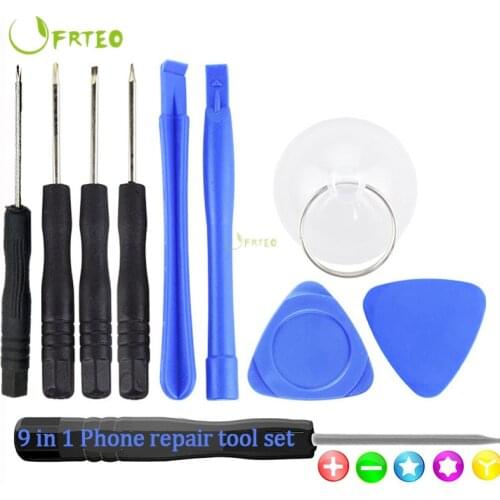 9 in 1 Mobile Phone Repair Tools Kit Spudger Pry Opening Tool Screwdriver Set For iPhone XS MAX X 8 7 6S 6 Plus Hand Tools Set