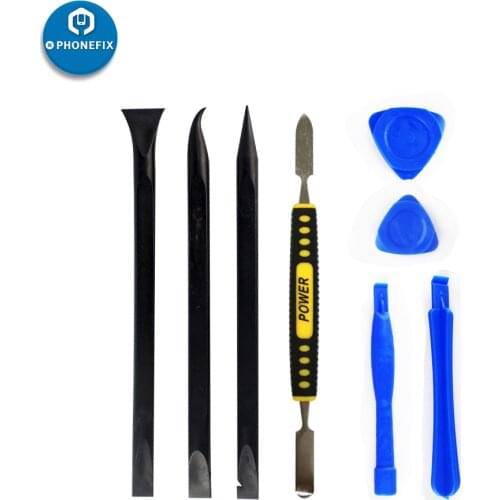 8 in 1 Mobile Phone Repair Tool Kit Metal Spudger Set Pry Open Tools for Smart Phone LCD Screen Tablet Open Repair Hand Tool Set