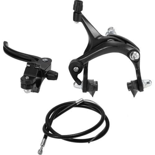 Front / Rear Fixie Bike Brake Kit Road Bike Cruiser Brake Set Bike Caliper Brake Kit Side Pull Brake Set