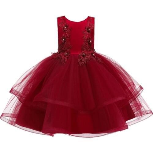 Girl dresses off shoulder dress festival clothing vintage vestido de festa Lace robe fille kid clothes roupas feminina sukienki