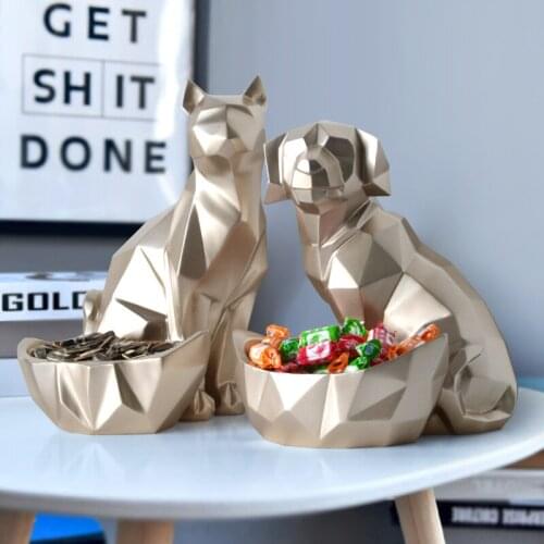 Nordic TV cabinet wine cabinet decoration Decoration home accessories living room Dog Cat Key storage