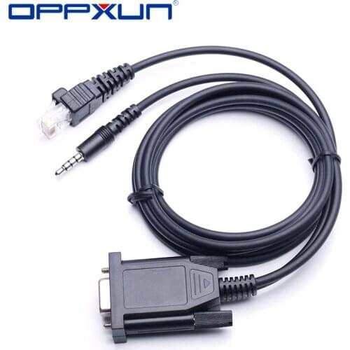 OPPXUN USB Programming Cable for Vertex Yaesu VX2200 VX2508 VX160 VX180 VX5R 2 IN 1 Progamming Radio