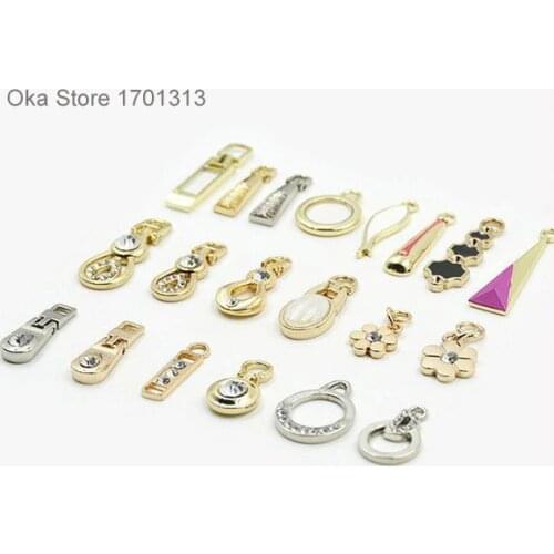 1pc high quality metal Zipper pull zipper repair kits for jeans pants,casual pants,garments,bag,suitcase accessories,zipper pull