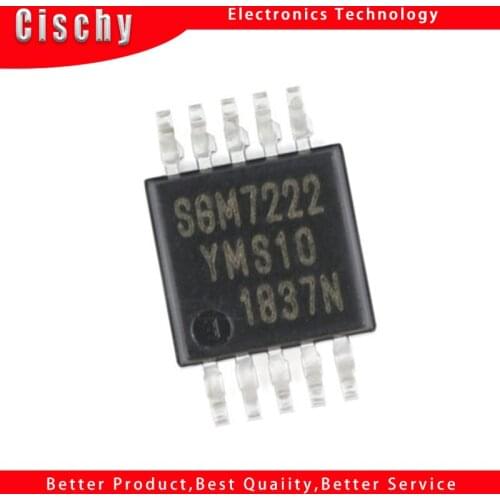 1PCS SGM7222 SGM7222YMS10 MSOP10