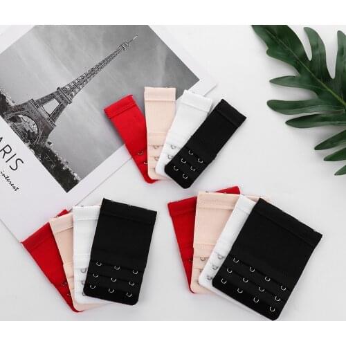 1PC Women Adjustable Bra Extender 2,3,4 Hook for Women Brassiere Strap Buckle Bra Extension Accessories Women Underwear Bra
