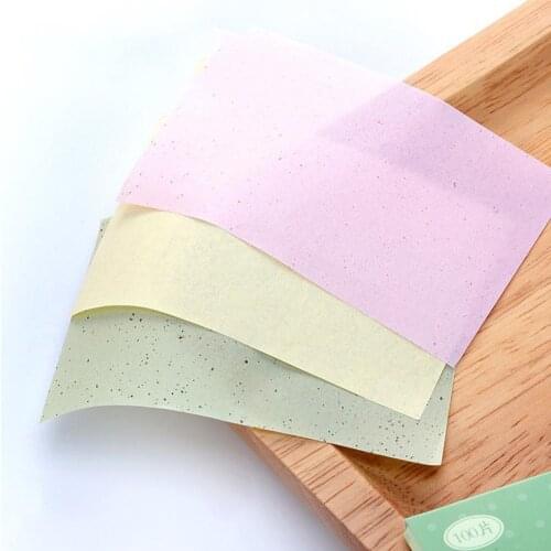 100Pcs Facial Oil Absorbing Paper Plant Fibres Breathable Make up Blotting Sheet Face Paper Absorb Facial Cleanser Face Tool