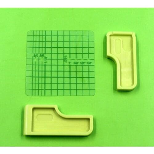 2Pcs Sewing Seam Guide Multi-function Positioning Plate Template Locators for DIY Household Sewing Tailor Handmade Craft