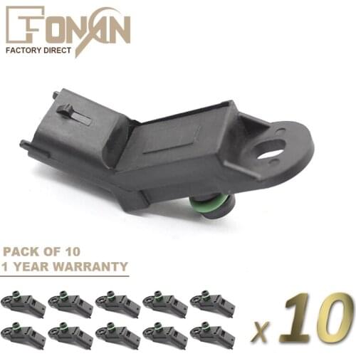 Intake Air Manifold Pressure MAP Sensor For ALFA ROMEO 156 FIAT ALBEA GRANDE PUNTO IDEA LANCIA YPSILON 46769979 0261230052