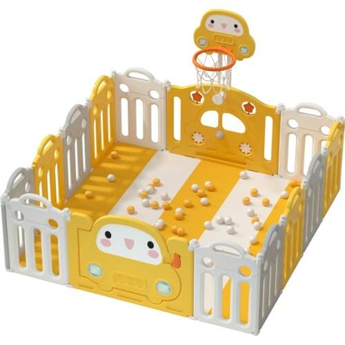 Children Game Fence Indoor Baby Folding Fence Home Baby Safety Fence Crawl Pad on The Ground Guardrail Baby Playpen Fence