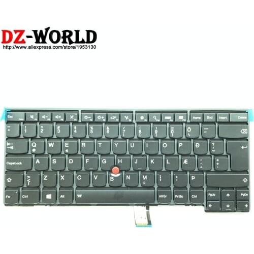 New IC Icelandic Backlit Keyboard for Lenovo Thinkpad T440 T440S T431S T440P T450 T450S T460 Backlight Teclado 01AX326