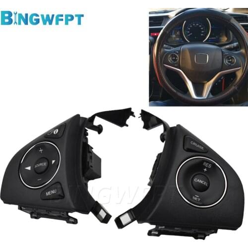 Audio Radio Remote Cruise Control Button For Honda Fit 2015 2016 2017 2018 Steering Wheel Control Switch Buttons