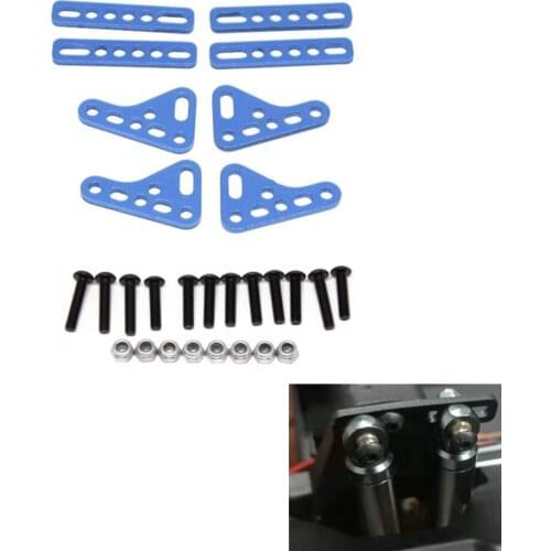 Metal Double Shock Absorbers Damper Mount Stand for scx10 trx4 1/10 RC Crawler Car Damper Bracket Parts Accessories