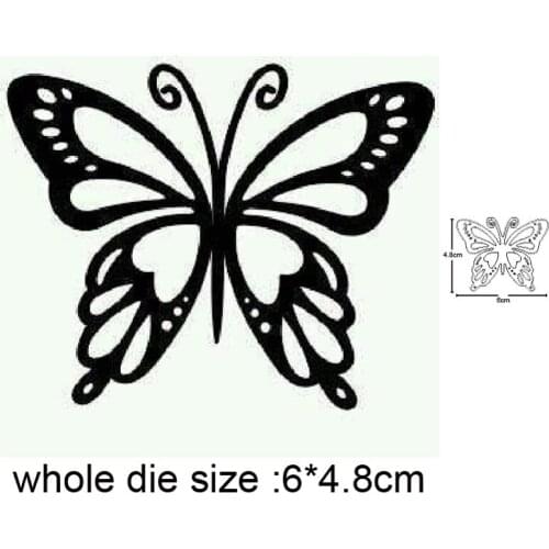 Metal Cutting Dies Christmas Flower Butterfly die cut DIY Scrapbooking dies Album Craft dies Handmade Card Punch Art Cutter Dies