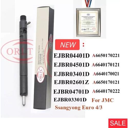 New Diesel Injector EJBR04501D EJBR03401D,EJBR04601D EJBR02601Z EJBR04701D EJBR03301D EJBR04401D for SSANGYONG JMC Euro 3,Euro 4