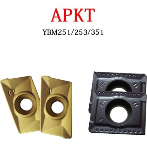 APKT APKT11T308 APKT11T312 APKT11T316-PM YBG202 Carbide Inserts For CNC Turning Tool Bar Turning Blades Efficient And Durable