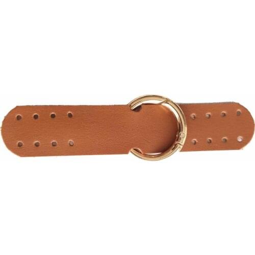 Spring Ring Leaf Single Böce Mesh Bag Handle Tutmacı