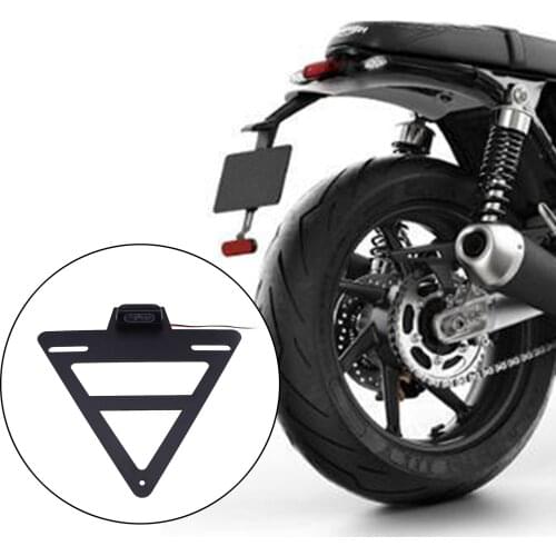 Motorcycle Rear Registration License Plate Frame Moulding Motorcycle Tail Tidy Replacement for Thruxton 1200 1200R 2019-2021