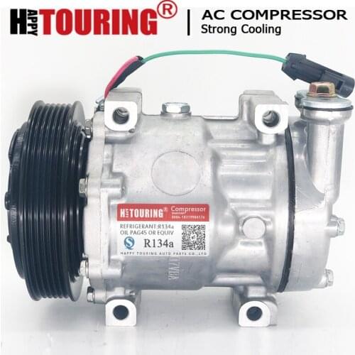 SD7V16 1078 AC compressor for Alfa Romeo 156 Spider 2.0L Petrol 1995-2006 60610275 60629417 60653652 60814396 71721751 71721752