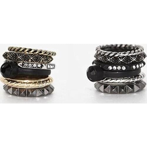 SinoSanye Rings With Crystals