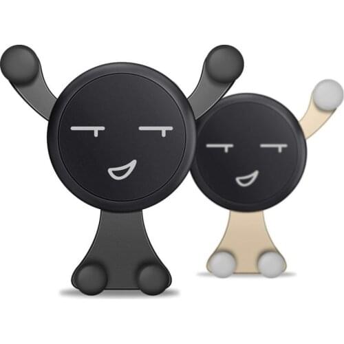 ZK30 Smiley Bracket Automotive interior Car Phone Holder In Car Mount Mobile Phone Holder Stand Universal For Smartphone