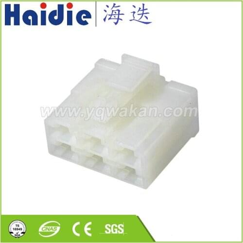 10 Sets Auto Wire Connector 6 Pin 6070-6481 Female And Male With Terminals 6070-6481