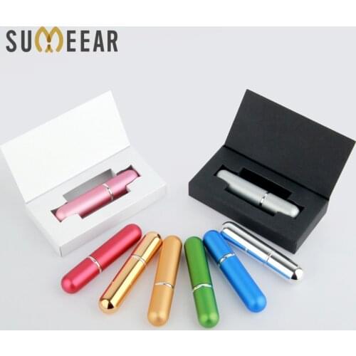 10 pieces 5ml Refillable Perfume Atomizer Fillable Spray Perfume Bottle package Mini Perfume Bottle Aluminum Spray Bottle