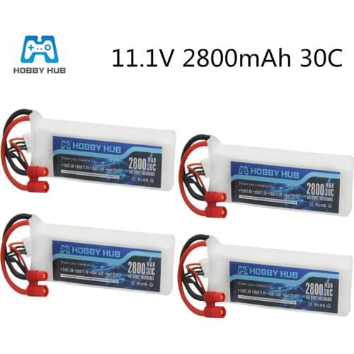 2/3/4pcs 11.1V 2800mAh 30C Lipo Battery For BAYANGTOYS X16 X21 X22 Yiqing SJRC X8 For RC Quadcopter Spare Parts Camera Drone