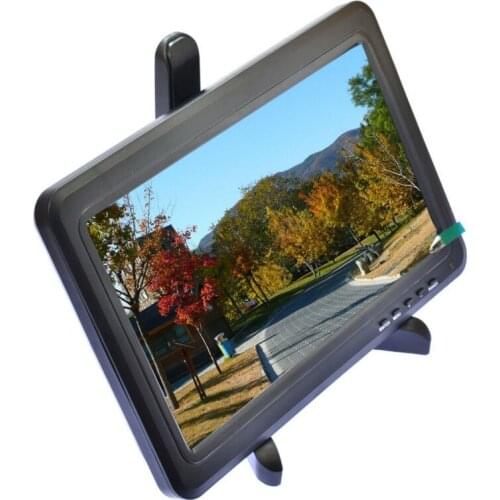 10.1" inch Screen IPS LCD Monitor Color Display BNC HDMI VGA AV Audio Speaker for PC CCTV Computer Game Security 1366x768