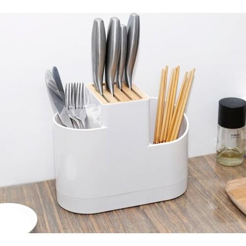 Home Draining Storage Holders Tray Dish Fork Spoon Organizer Chopsticks Knife Drying Rack Case Accessories Supplies ZM804