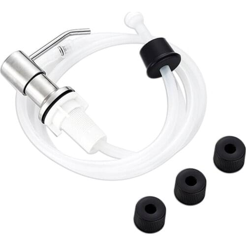 Kitchen Liquid Soap Dispenser, Built-in Fluid Pump, Bathroom Extension / Dispenser for Kitchen Sink