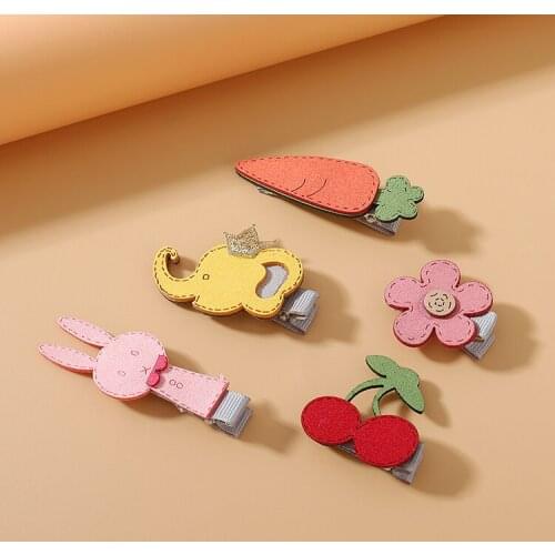 5Pcs/Set Fashion Pearl Hair Clip For Women Girls Elegant Beauty Flower Barrette Stick hair pins tiara hair ornaments 142486