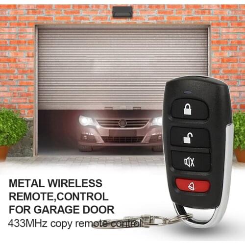 New 433mhz Universal Car Remote Control Key Smart Electric Garage Door Replacement Cloning Cloner Copy Remote Key Fob Cloner