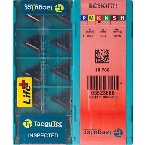 Original TNMG160404 TT7015 Carbide Inserts Milling Insert Lathe CNC Tools For Turning Insert
