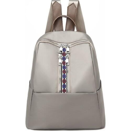 Oxford Cloth Backpack Large Capacity Wear-resistant Travel Bag for Women Girls Best Sale-WT