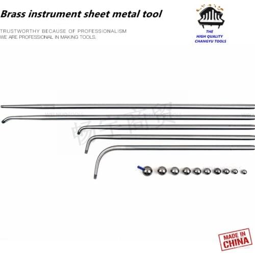 High quality Brass instrument sheet metal tool tuning pipe dent repair wind instrument repair sheet metal tool pit