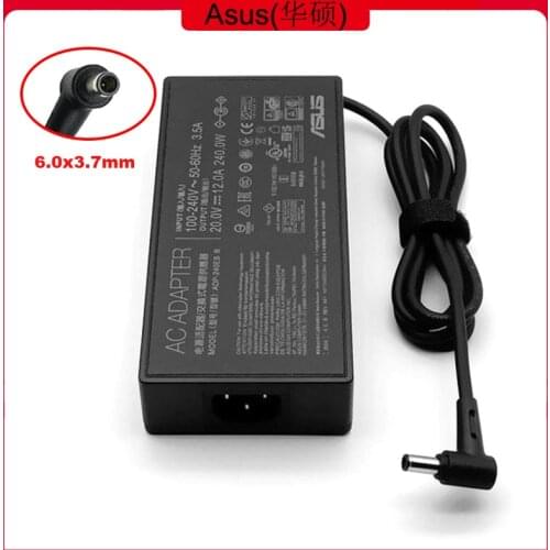 ASUS Adapter Power Charger 240W 20V 12A 6.0x3.7mm ADP-240EB B For Asus ROG Strix G15 G513 G513QM G513IM G513QR G17 G713 G713QR