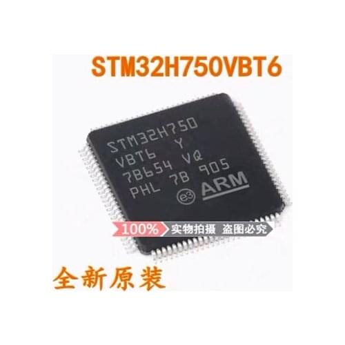 2PCS~10PCS/LOT STM32H750VBT6 LQFP100 New original