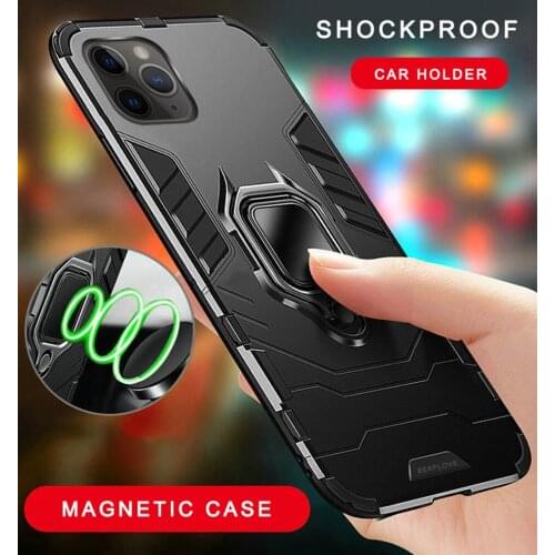 360 Phone Case For iPhone 11 Pro XS Max Case Silicone Magnetic Car Holder Cover For iphone 7 6 S 6S 8 Plus X XR Case Coque Funda