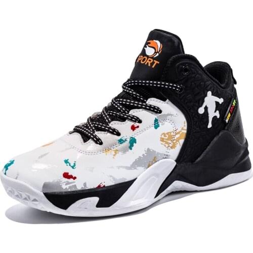 Autumn Men Basketball Shoes Unisex Non-Slip Wearable Sports Trainers Male Gym Training Boots Athletic Sneakers for Women Flats